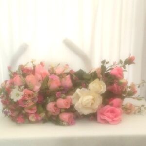 Pink and Cream Floral Arrangement